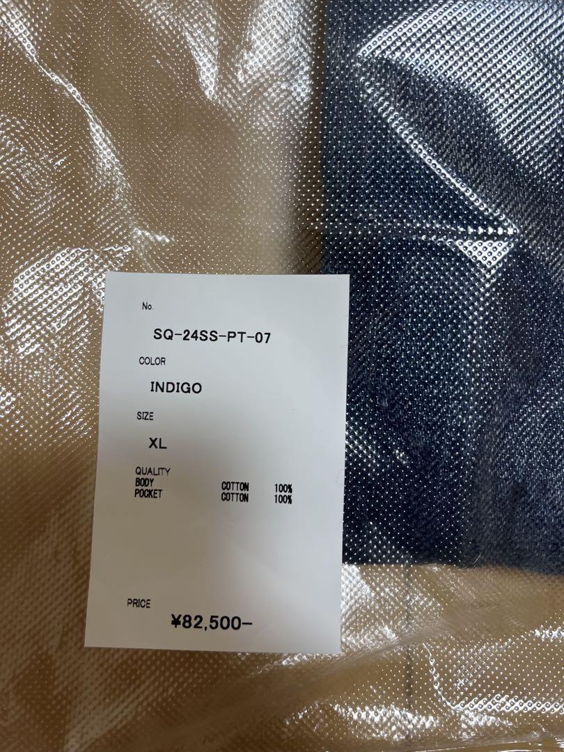 SEQUEL FRAGMENT デニムXL SQ-24SS-PT-07 新品