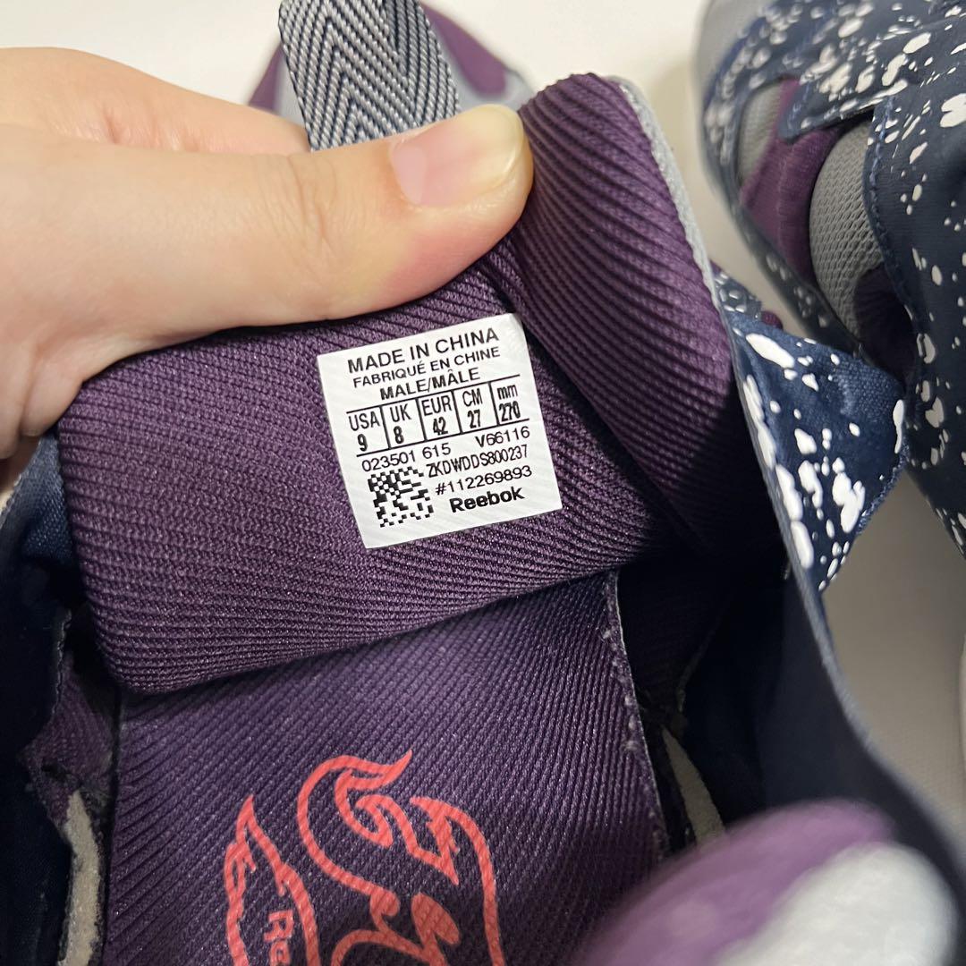 極美品 リーボック Reebok PUMP FURY SP スニーカー 27cm