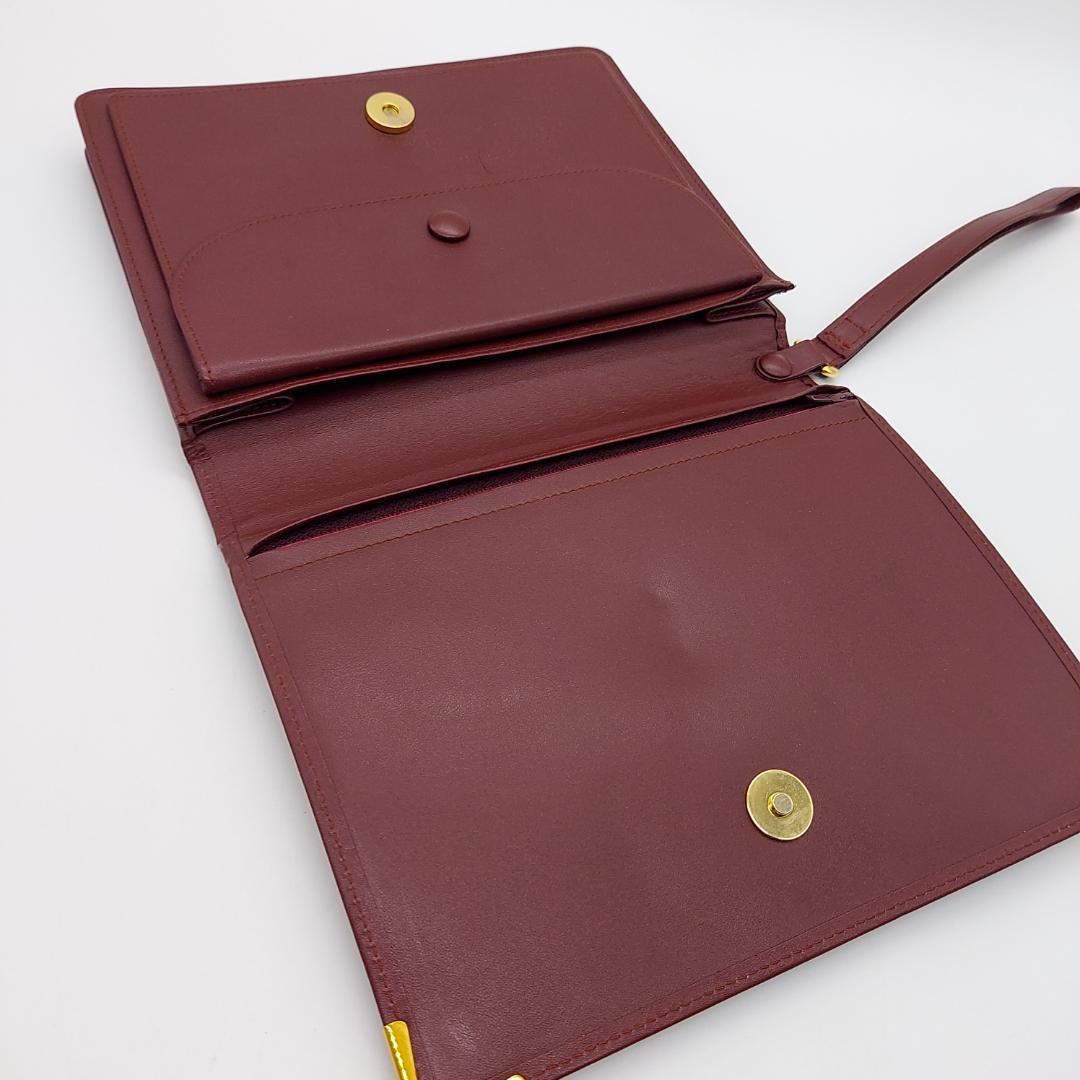 美品　カルティエ　Cartier クラッチバッグ　レザー