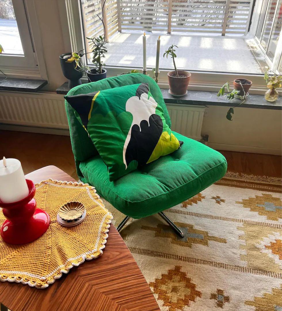 新品未開封 IKEA 回転パーソナルチェア 椅子 ソファ ディヴリンゲ