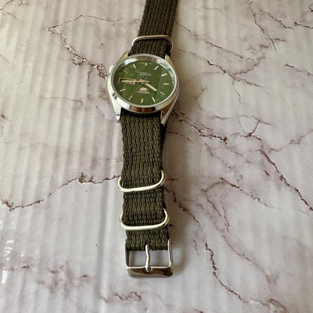 SEIKO5★オーバホール済★デイデイト★自動巻★日本製★アンティーク★70S