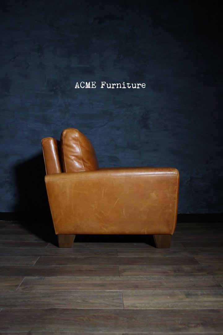 首都圏送無料〜 ACME Furniture Fresno ソファカウハイド本革