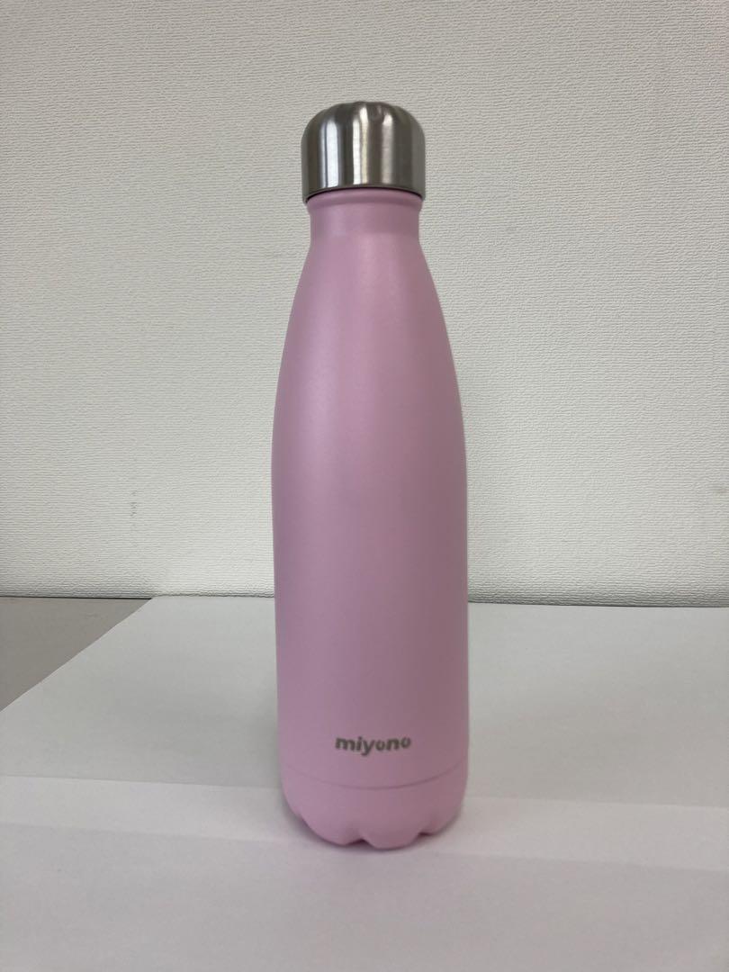 500ml 水筒 軽量 ポータブル 魔法瓶 ステンレスボトル〈Miyono〉