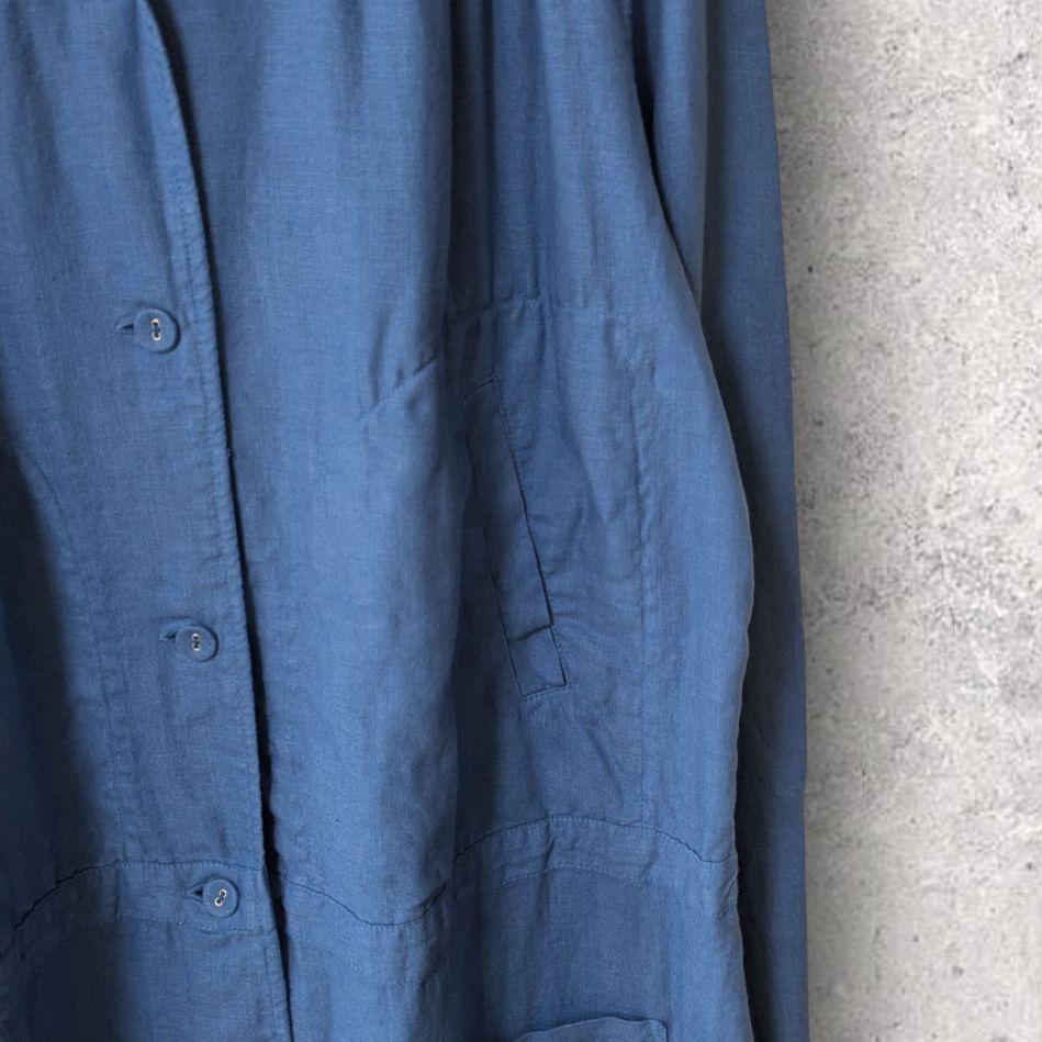 IDEE POOL いろいろの服 アトリエシャツワンピース　リネン100%