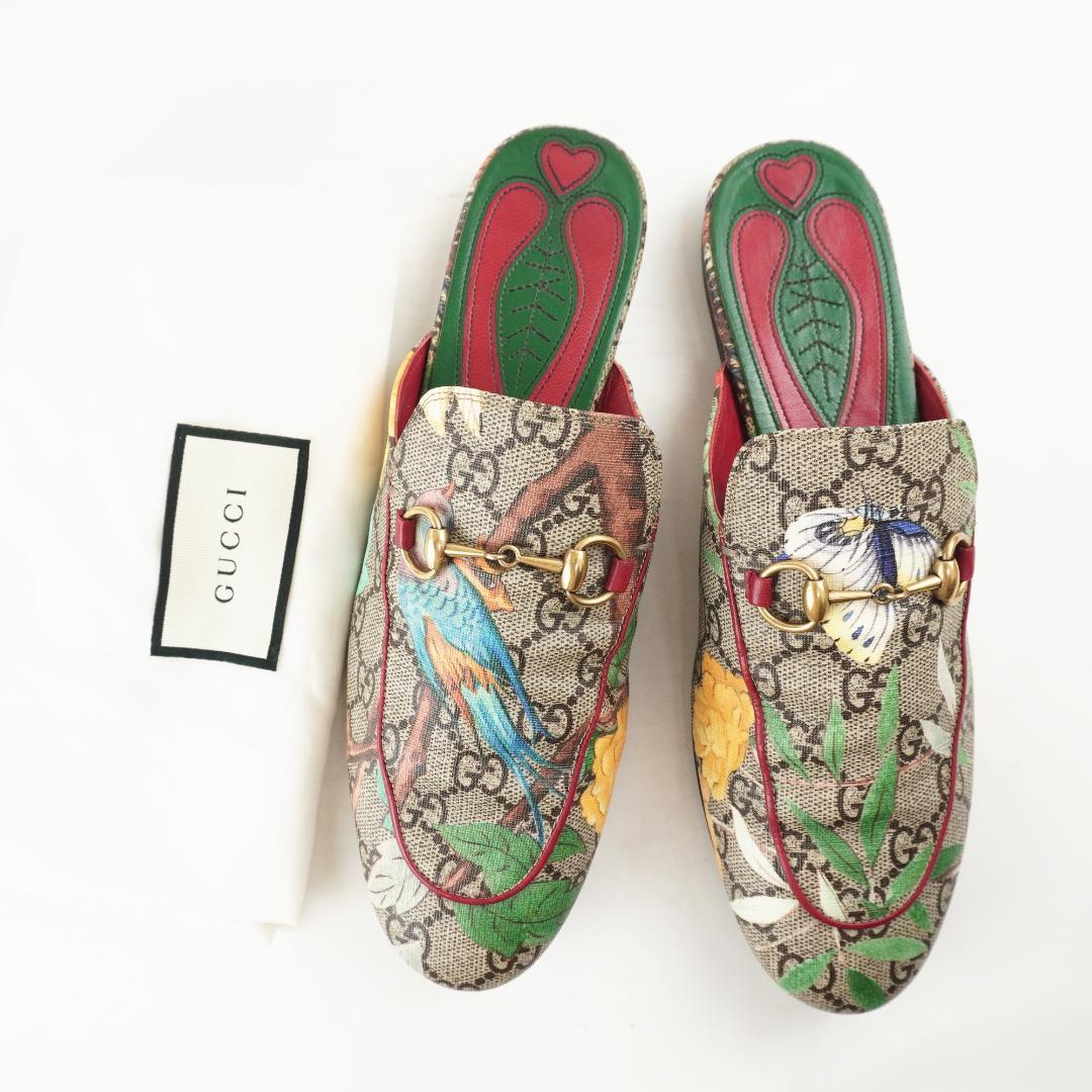 EU37.5 Gucci グッチ Princetown フラット　241