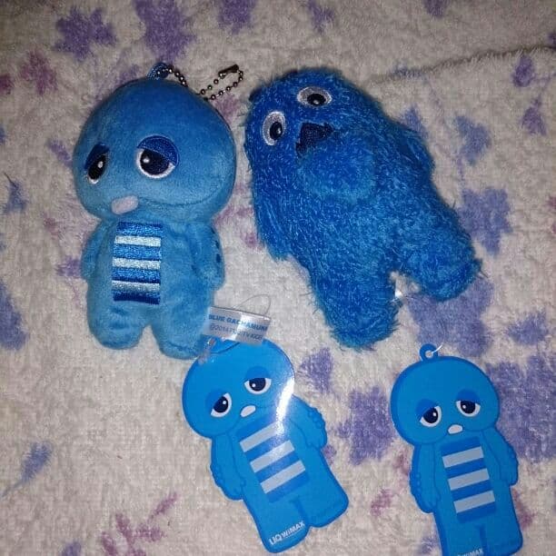 メルカリ 青いガチャピンムックキーホルダー 1 0 中古や未使用のフリマ