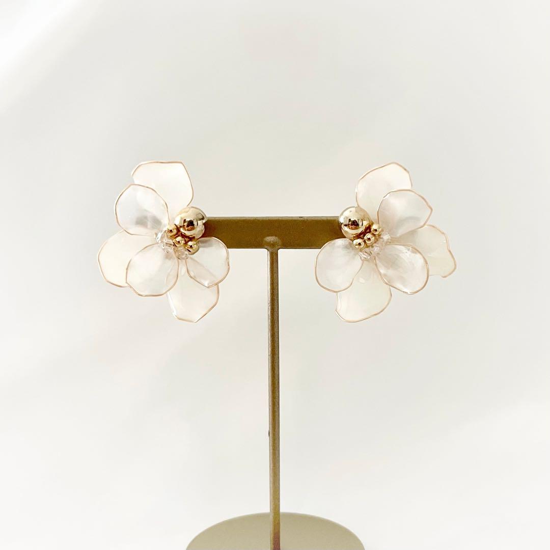【新品】Sweet Accessory ハンドメイドピアス 2点セット