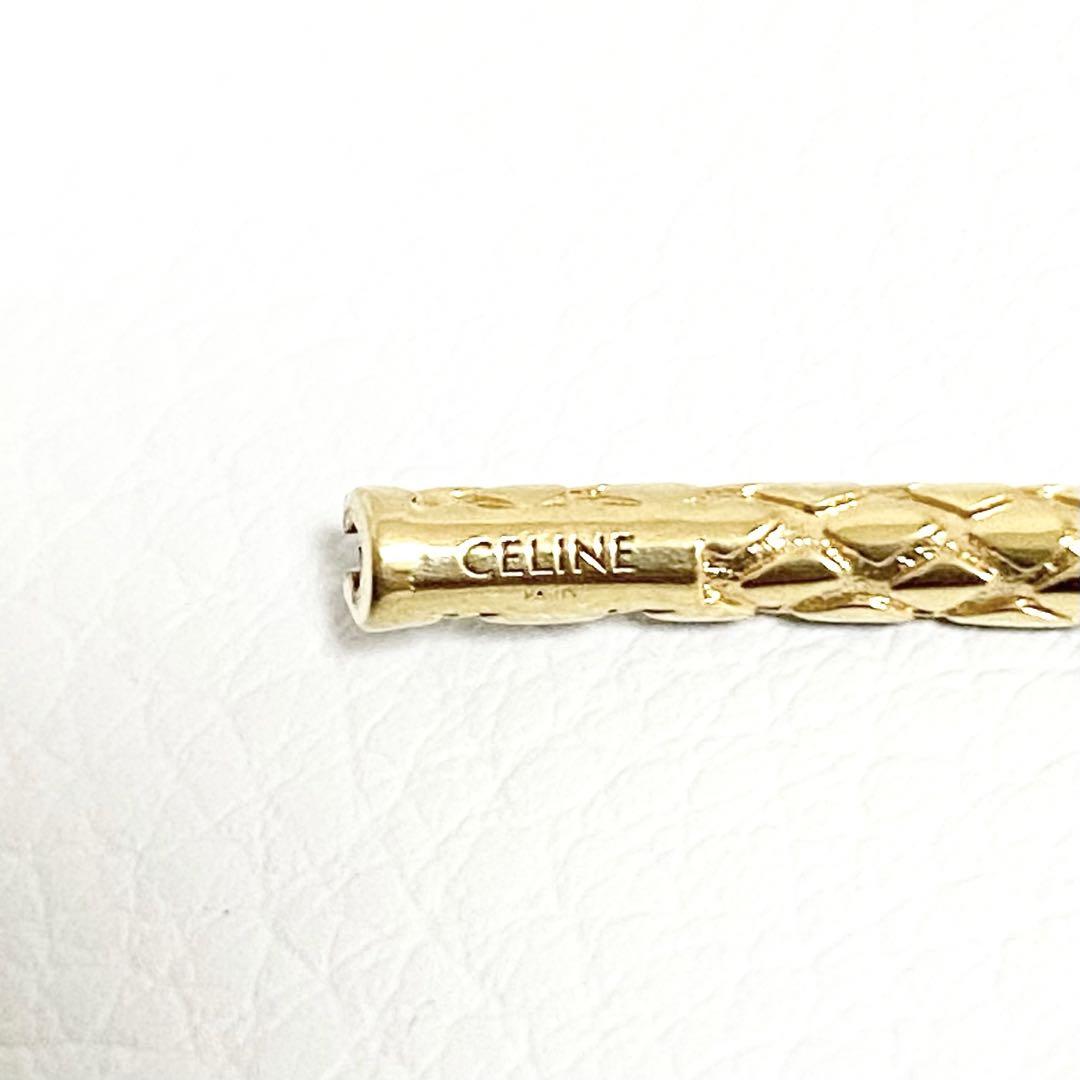 CELINE / フープピアス ゴールド