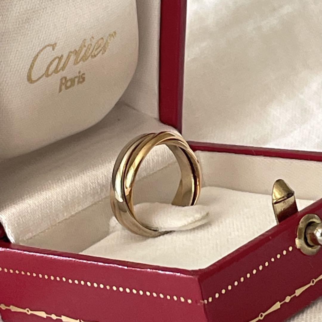 Cartier カルティエ トリニティリング SM 46 6号 Cartier カルティエ トリニティリング/SM/現行#46(日本サイズ6号