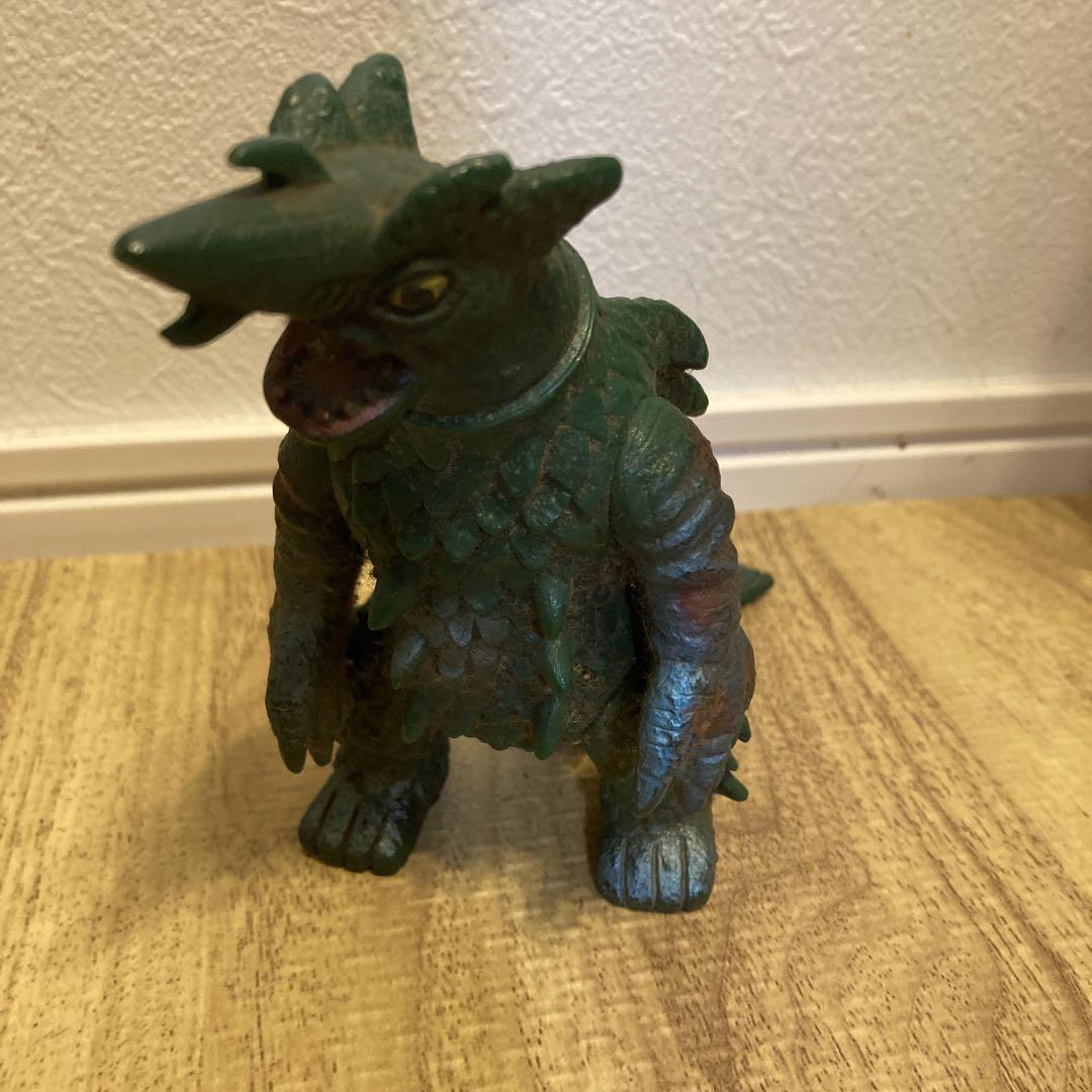 当時物　ポピー　キングザウルスシリーズ　ガラン　ソフビ