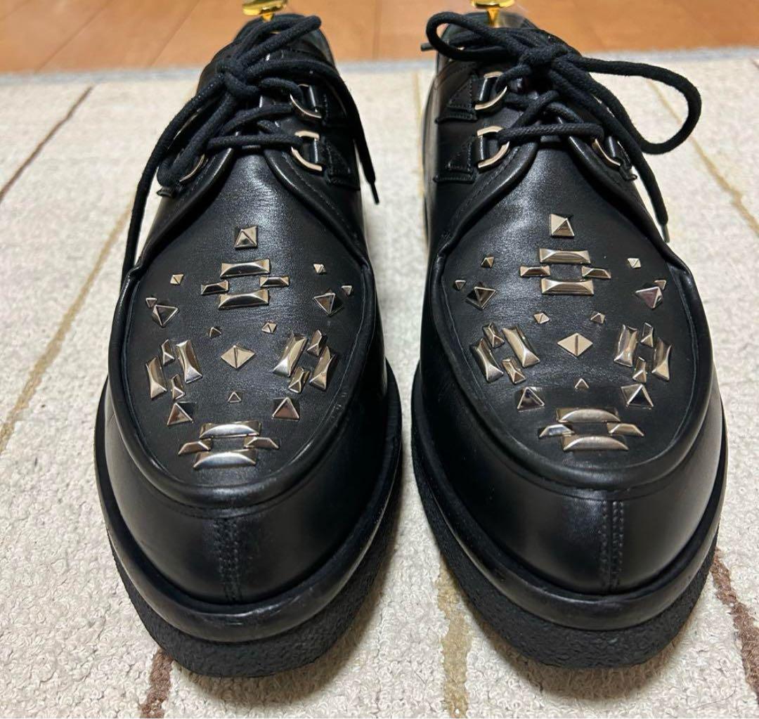 VALENTINO GARAVANI スタッズ ラバーソール クリーパー