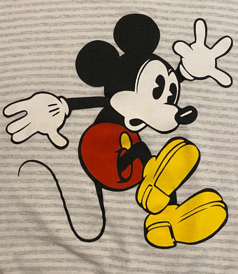 Disney DESIGNS 90s ミッキーマウス　トレーナー