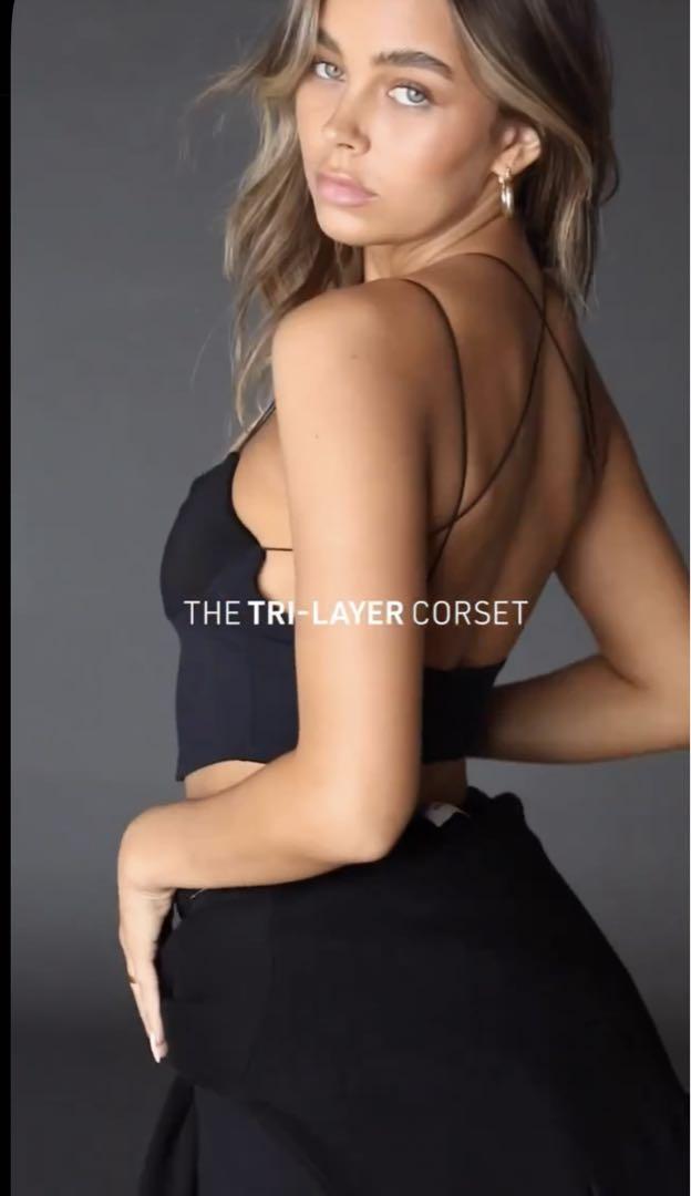 トップス JOAH BROWN Tri-layer Corset