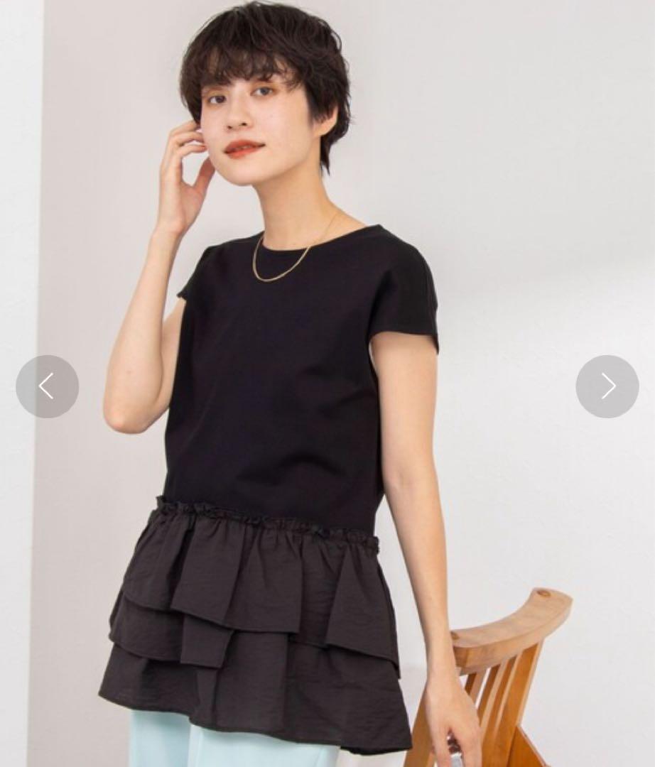 新品未使用　ノーリーズ　コンビチュニック　黒38