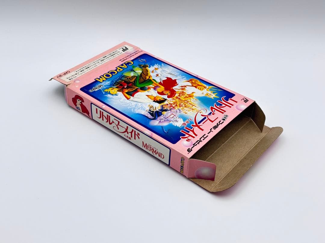 動作確認済　リトルマーメイド ファミコン　　　　　箱説付