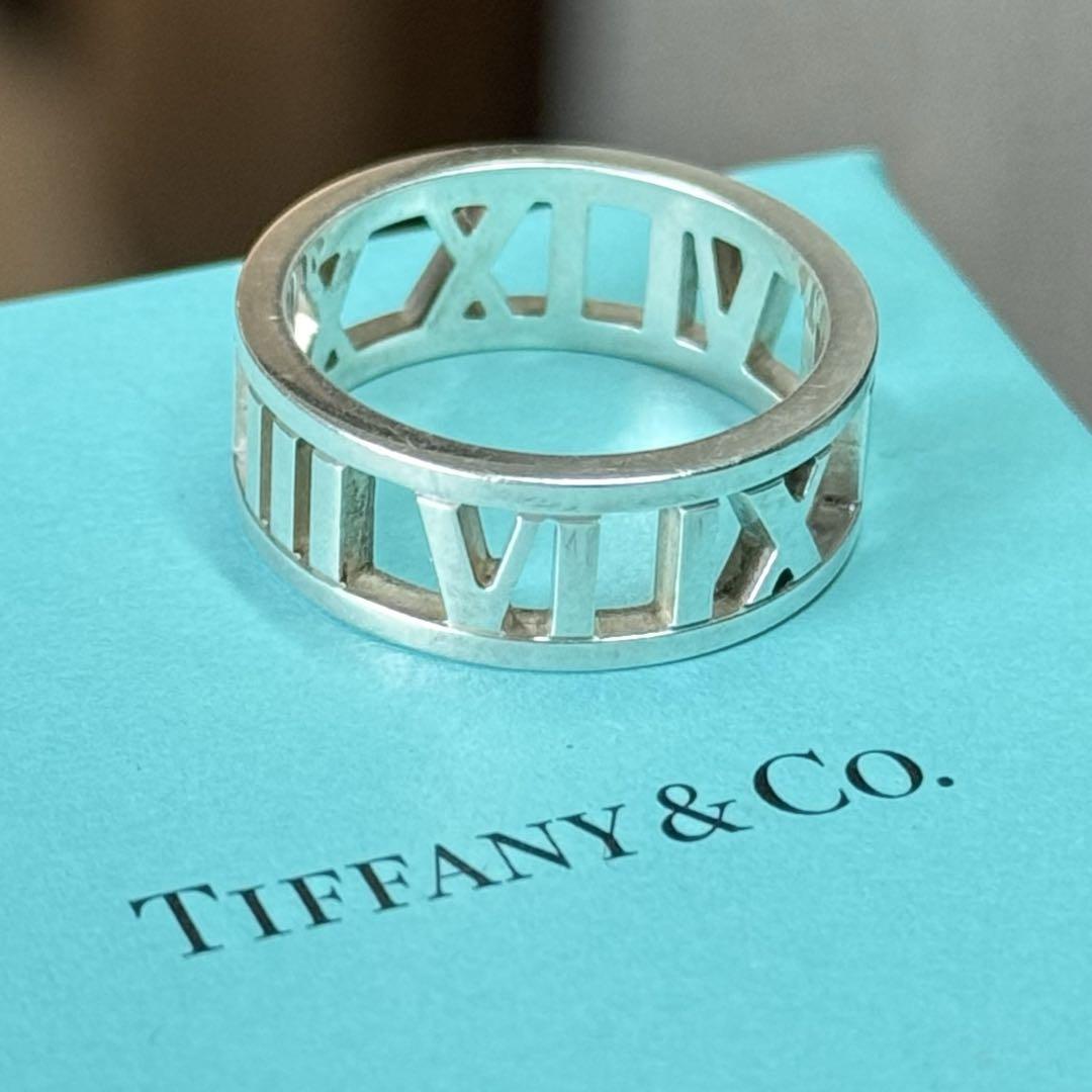 ティファニー オープン アトラス リング 10号 ティファニー TIFFANY&Co. アトラス オープン リング 10号