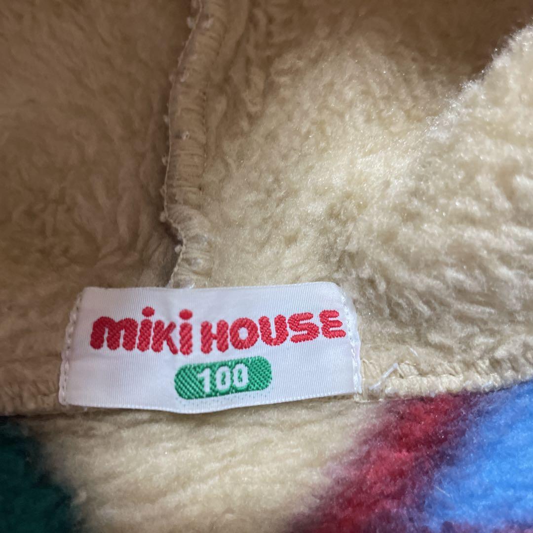 MIKI HOUSE フリースジャケット 100cm