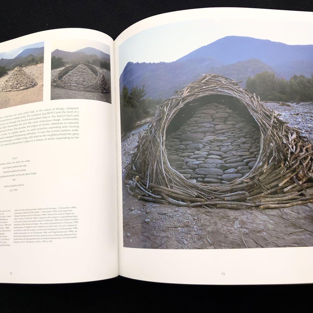 アンディー・ゴールズワージー 作品集「Wood」Andy Goldsworthy