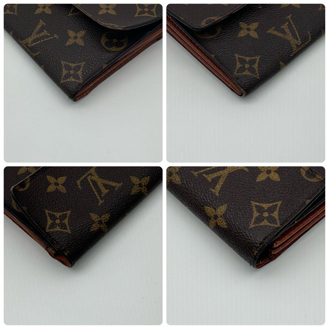 ルイヴィトン モノグラム ポシェット ポルトモネ クレディ 長財布 旧 サラ