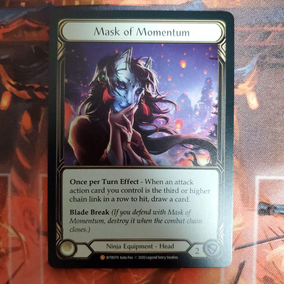 Mask of Momentum