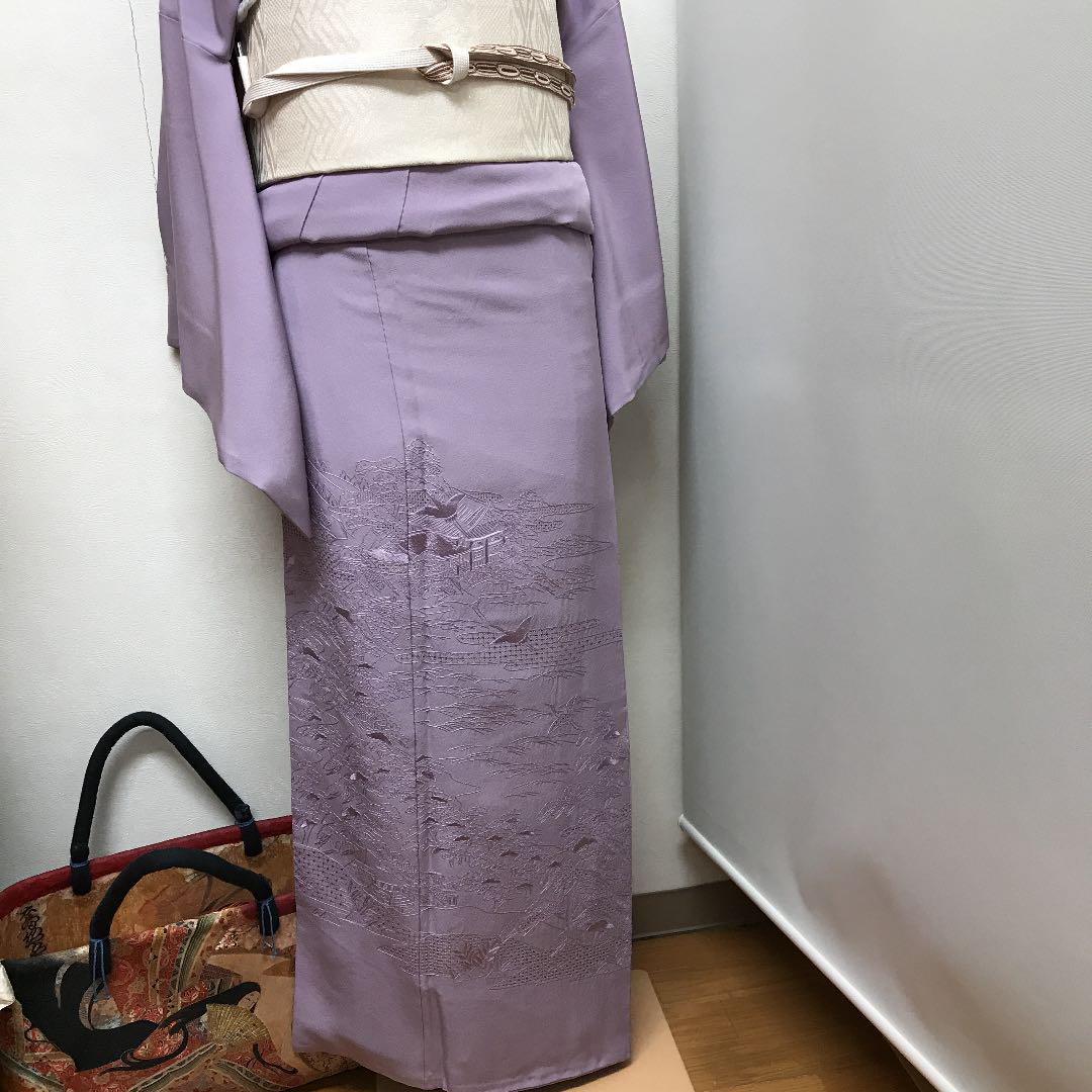 格安超特価 正絹 訪問着 お着物 hfeG2-m74574390370 汕頭刺繍 最適な価格