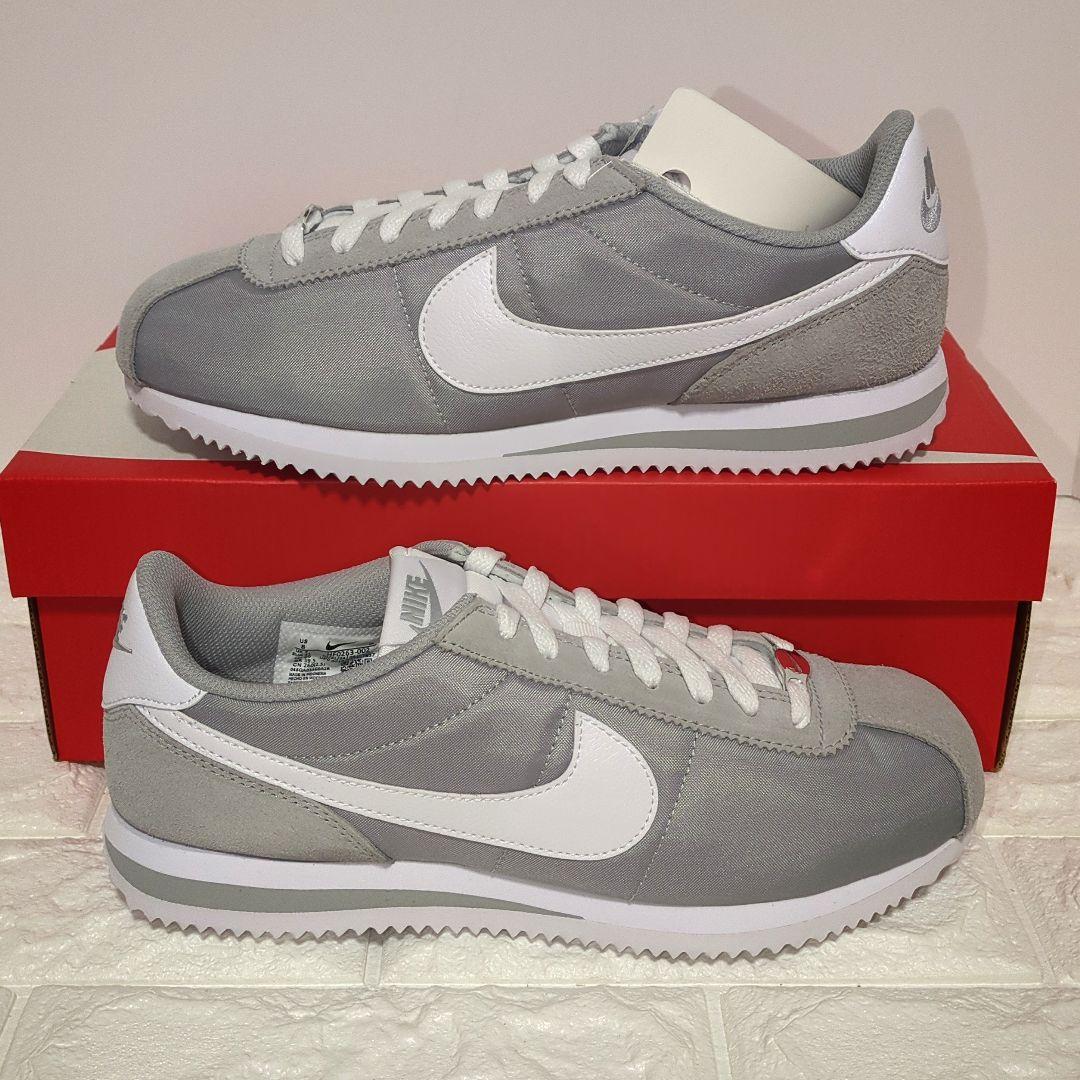 26.0 NIKE ナイキコルテッツ テキスタイル Cortez シルバー