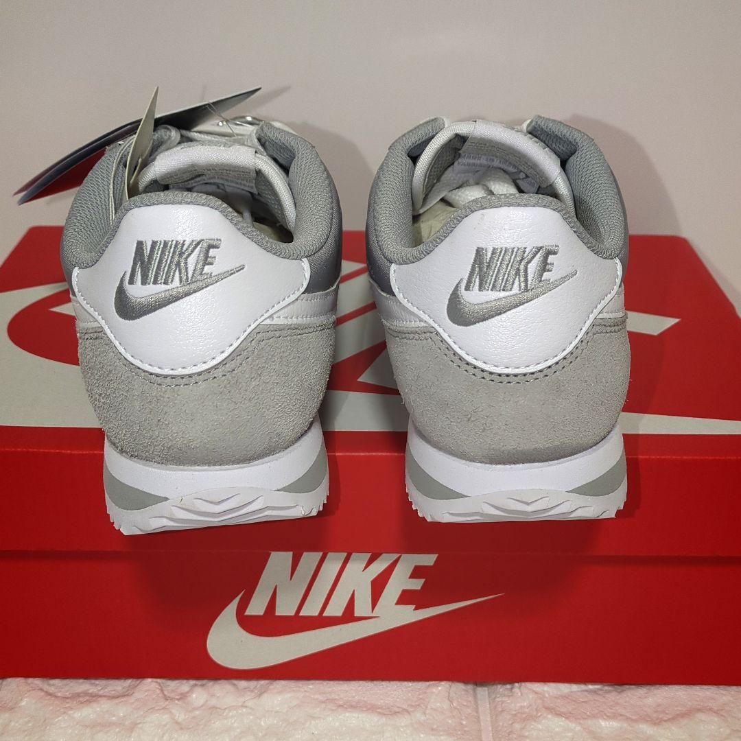 26.0 NIKE ナイキコルテッツ テキスタイル Cortez シルバー