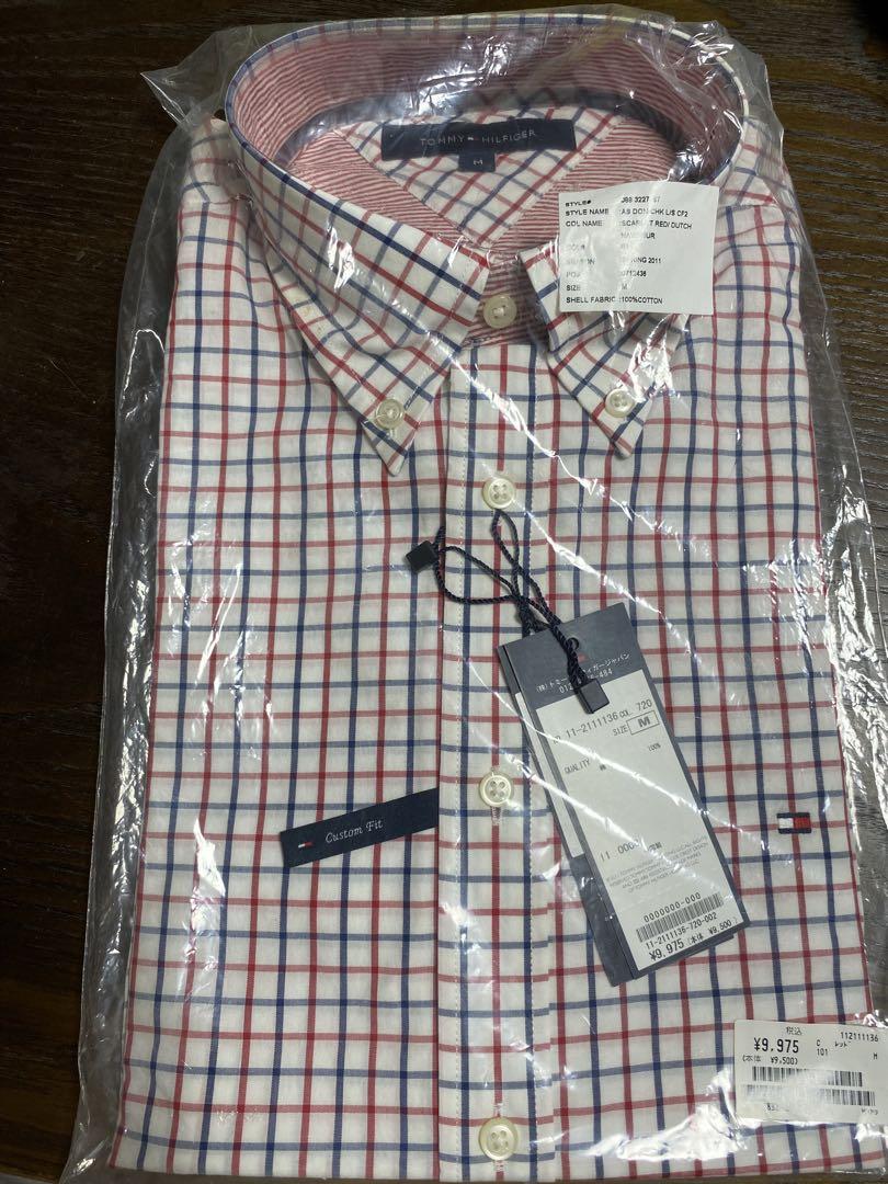 TOMMY HILFIGER 長袖チェックシャツ