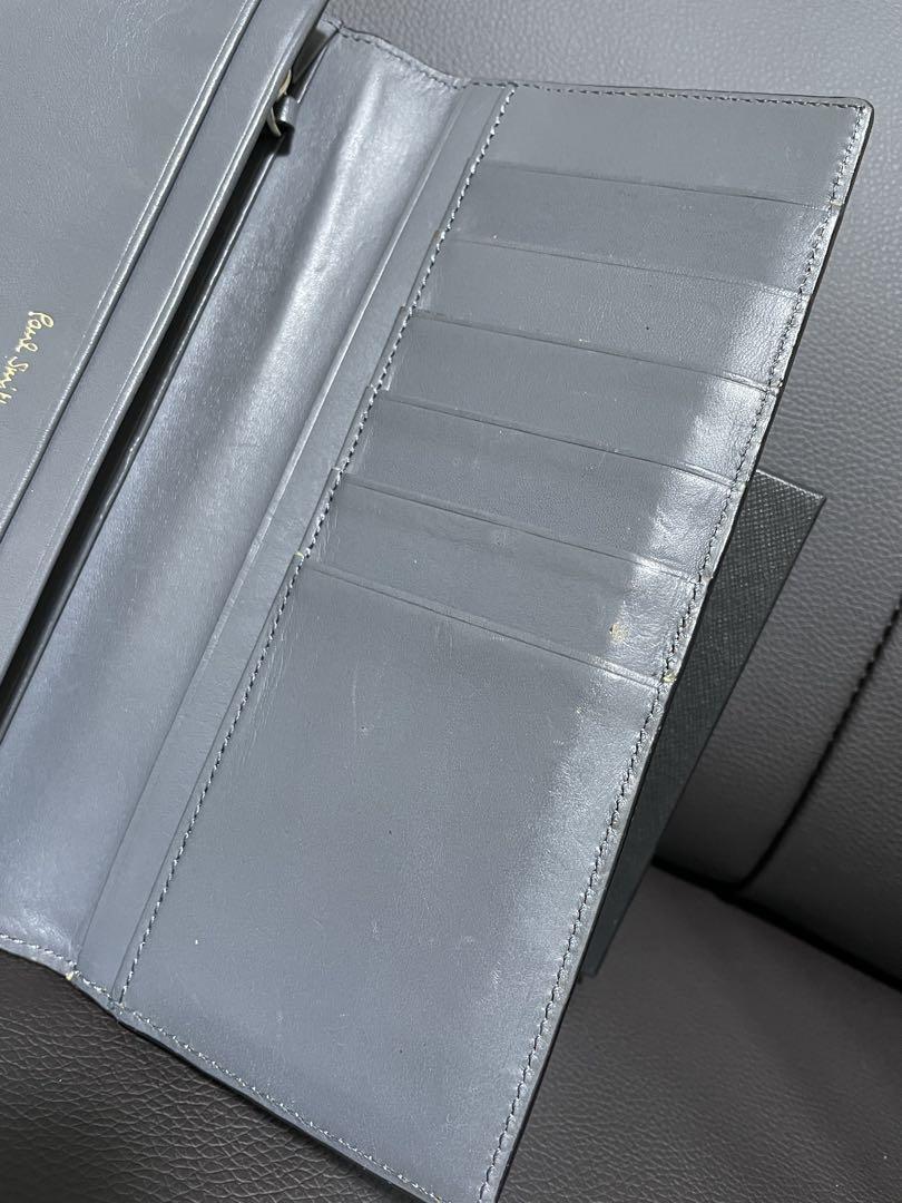 ポールスミス 長財布 コードバン ツートンカラー Paul Smith メンズ
