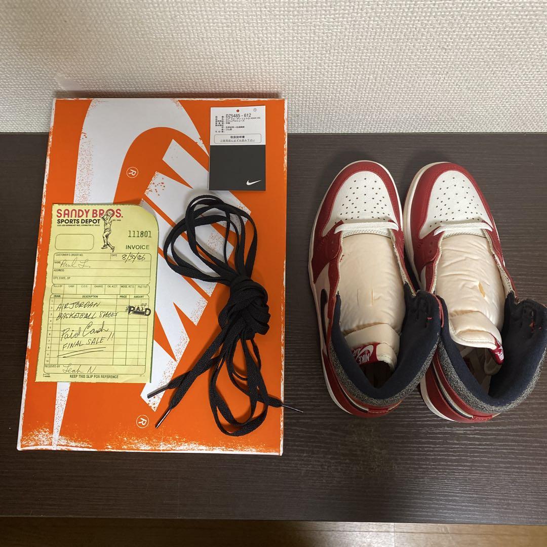 靴 Nike Air Jordan 1 High OG Lost & Found