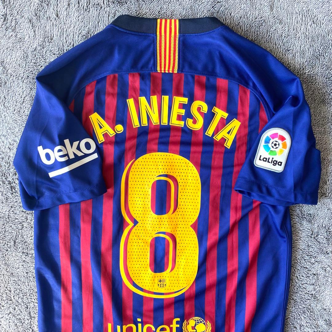【ラストゲーム着用】A・イニエスタ #8 FCバルセロナ 18/19(H)