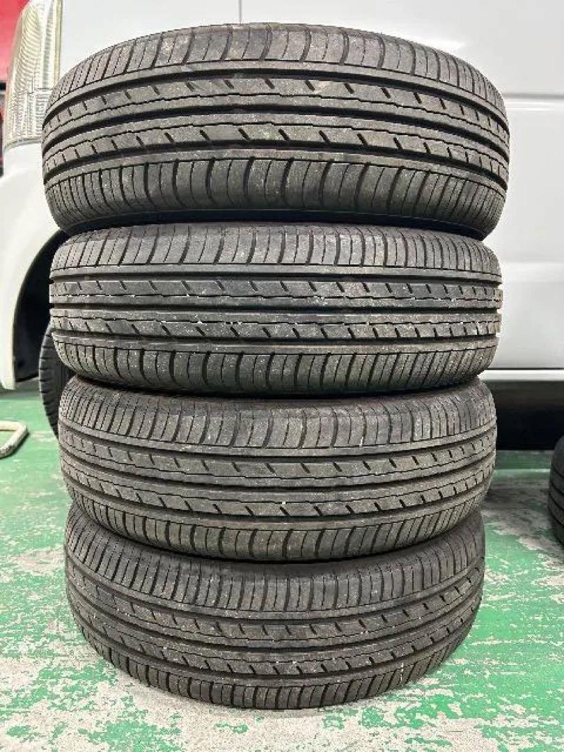 7072078)激安国産中古タイヤ4本ヨコハマブルーアース165/65R14