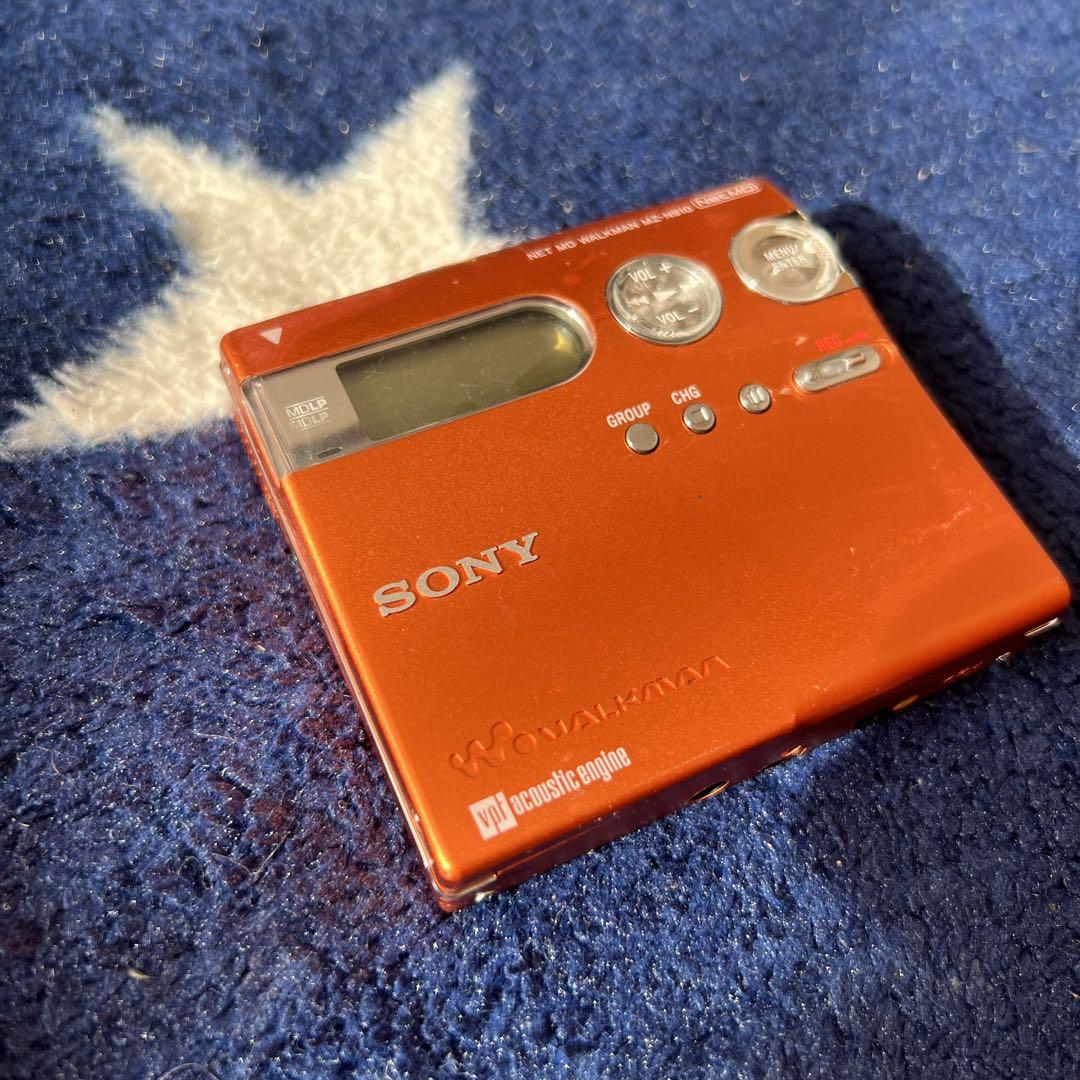 【ジャンク】SONY ポータブルMDプレーヤー MZ-N910