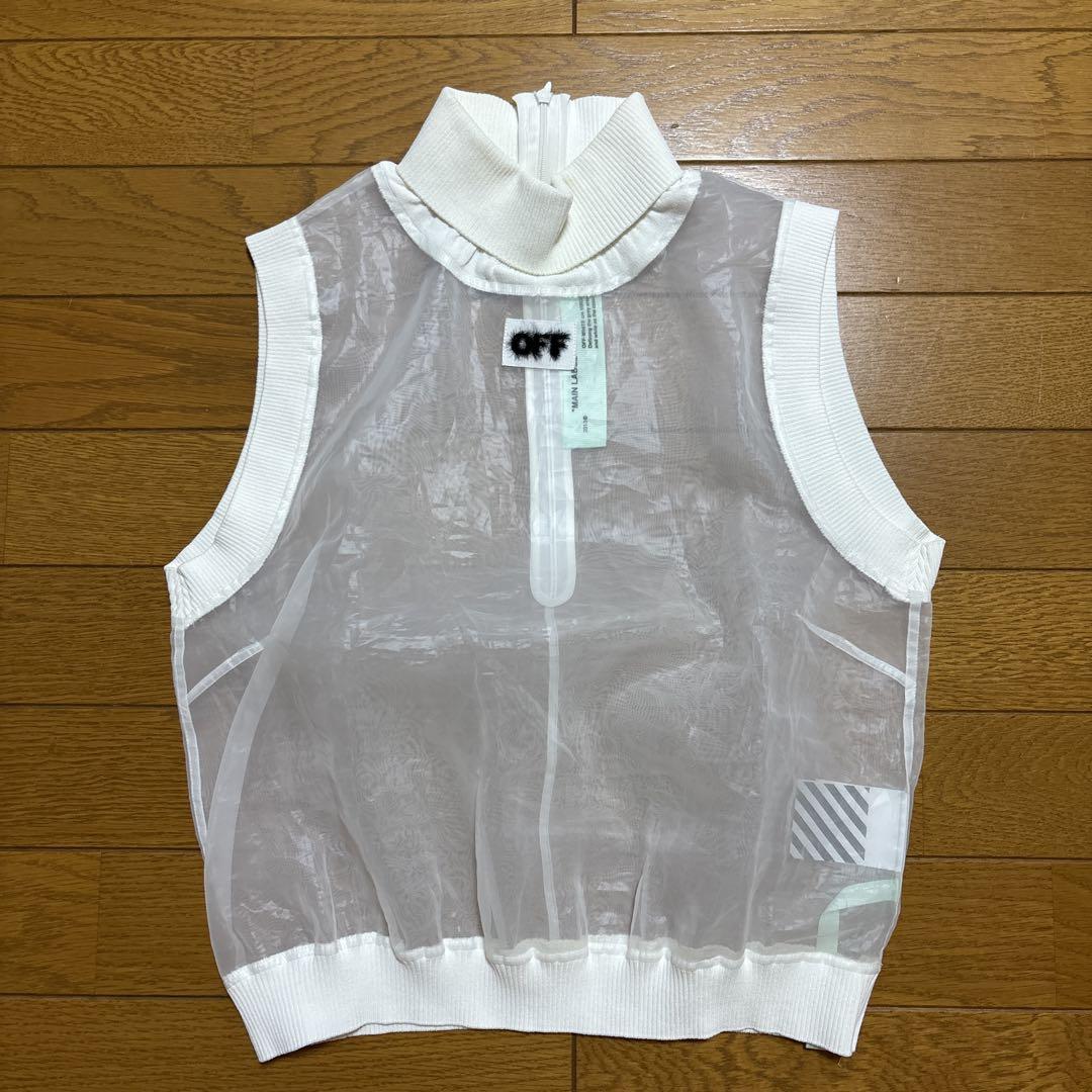 OFF-WHITE シアートップス★オフホワイト★offwhite カットソー