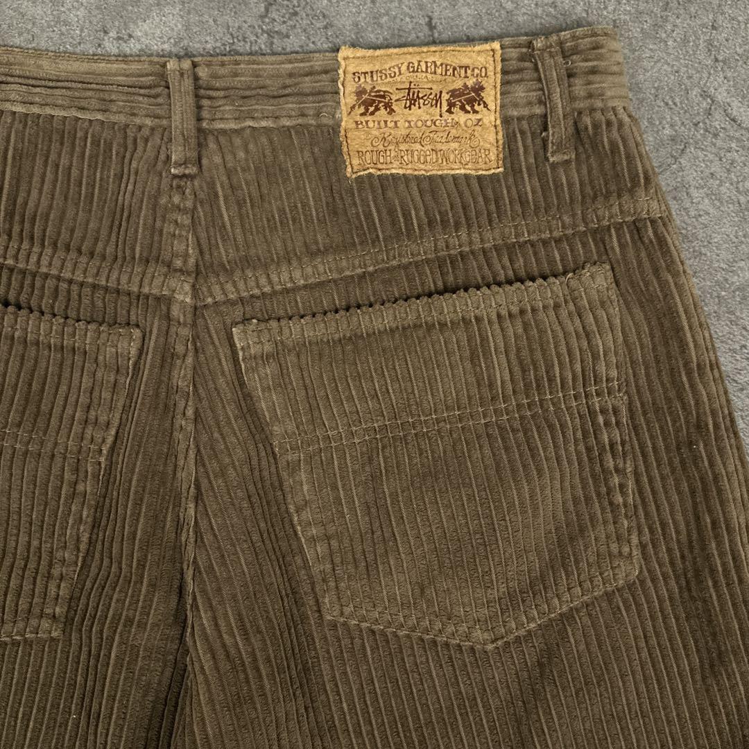 old stussy 90s コーデュロイショーツ オールドステューシー パンツ