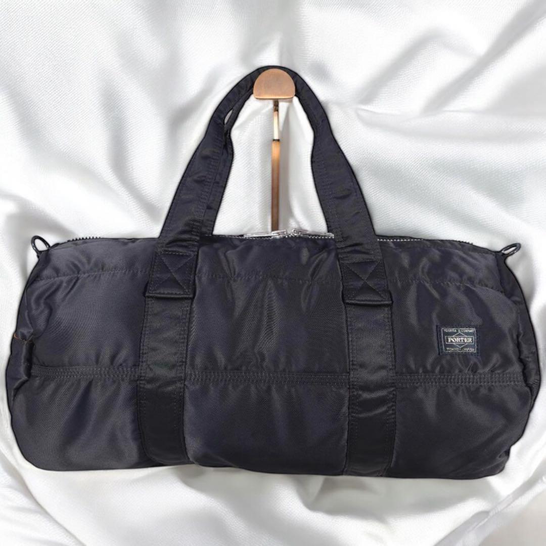 未使用　PORTER　タンカー　2way　ダッフルバッグ　ボストンバッグ　黒