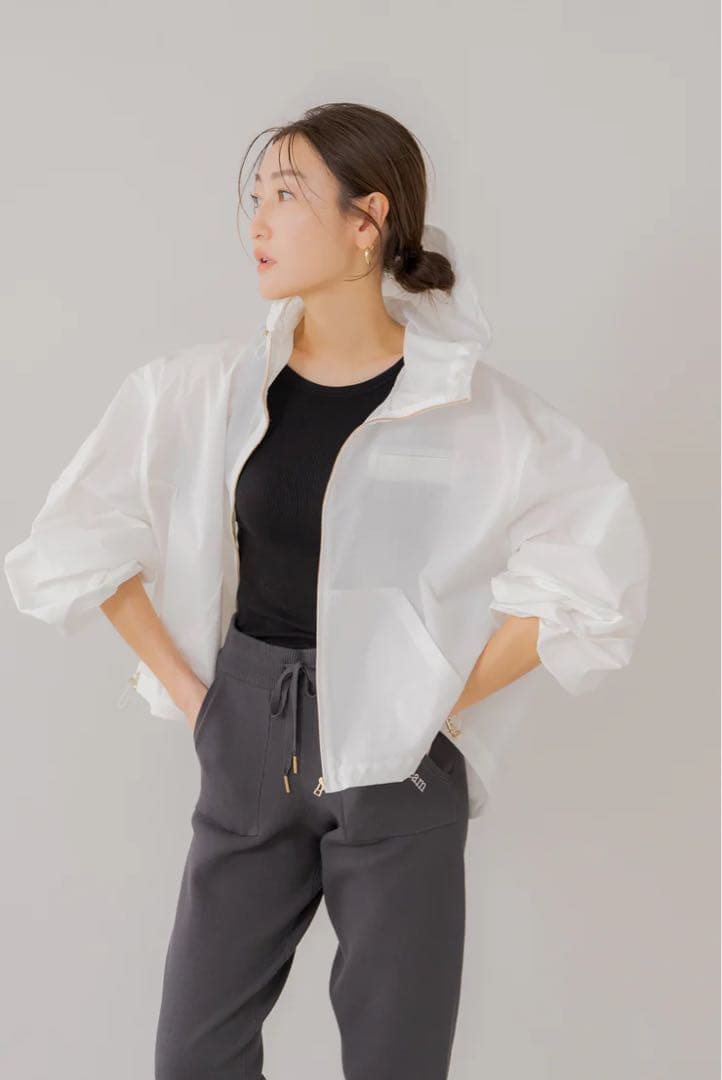 ドロストフーディーブルゾン