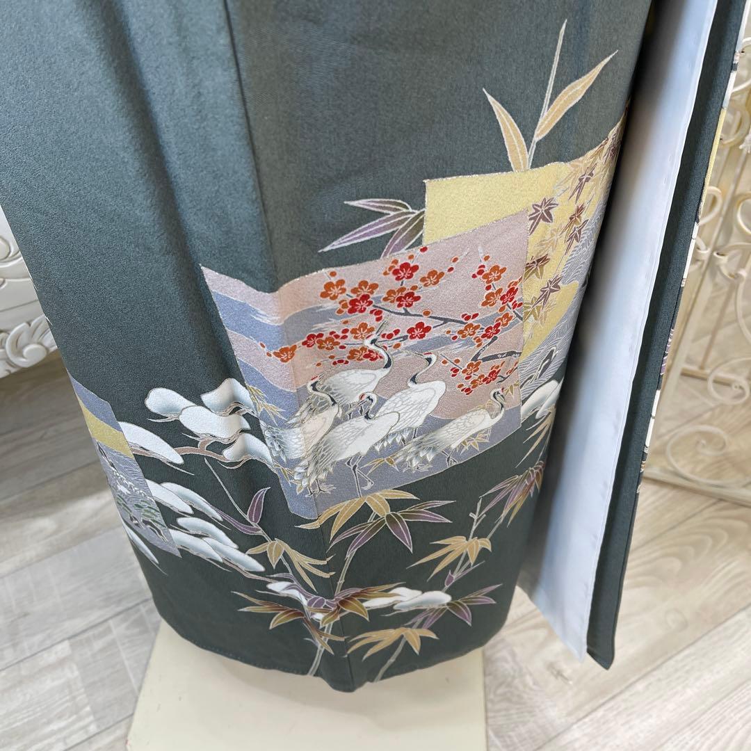 色留袖★名古屋帯セット