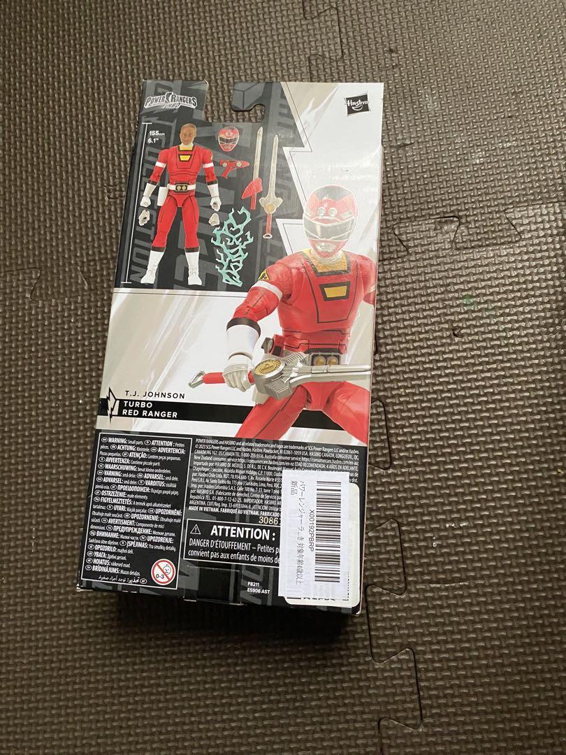 特撮 power rangers turbo red ranger