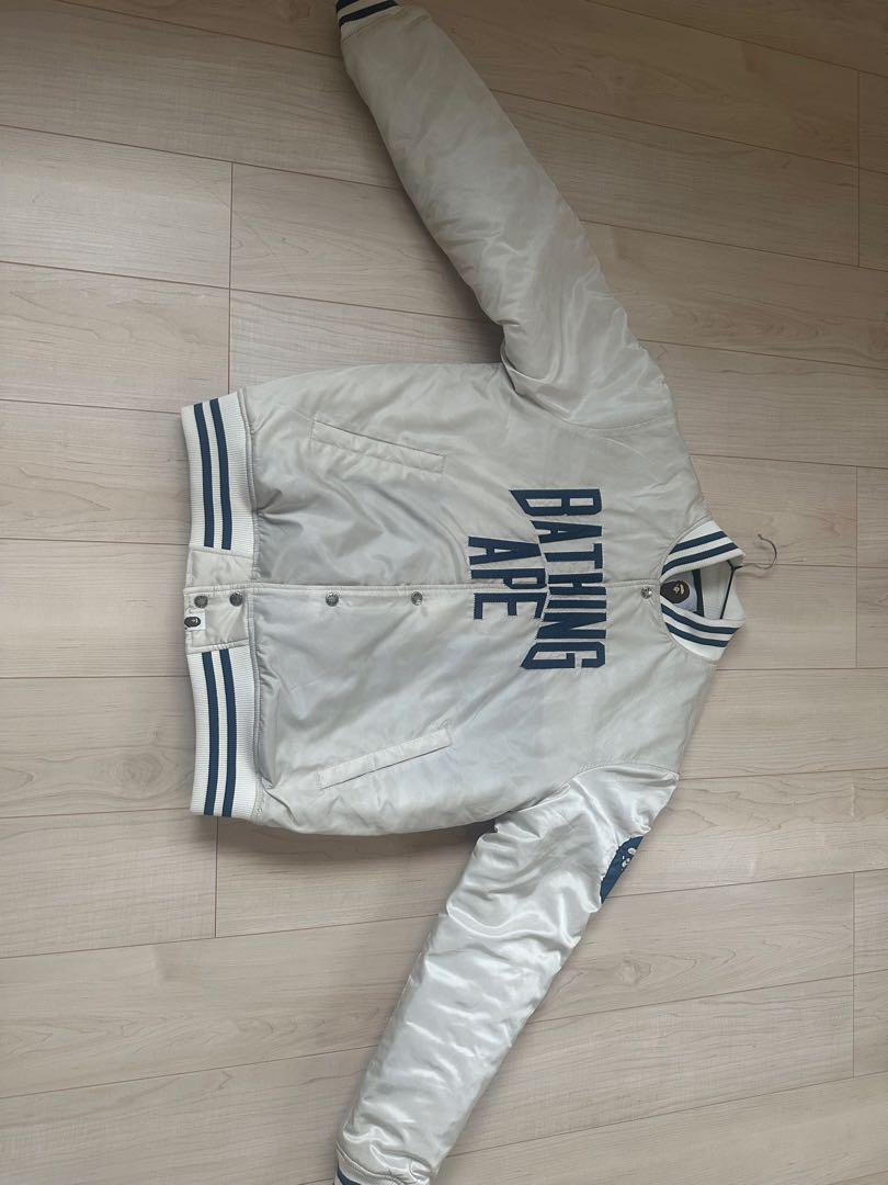 BAPE ボンバージャケット ホワイト