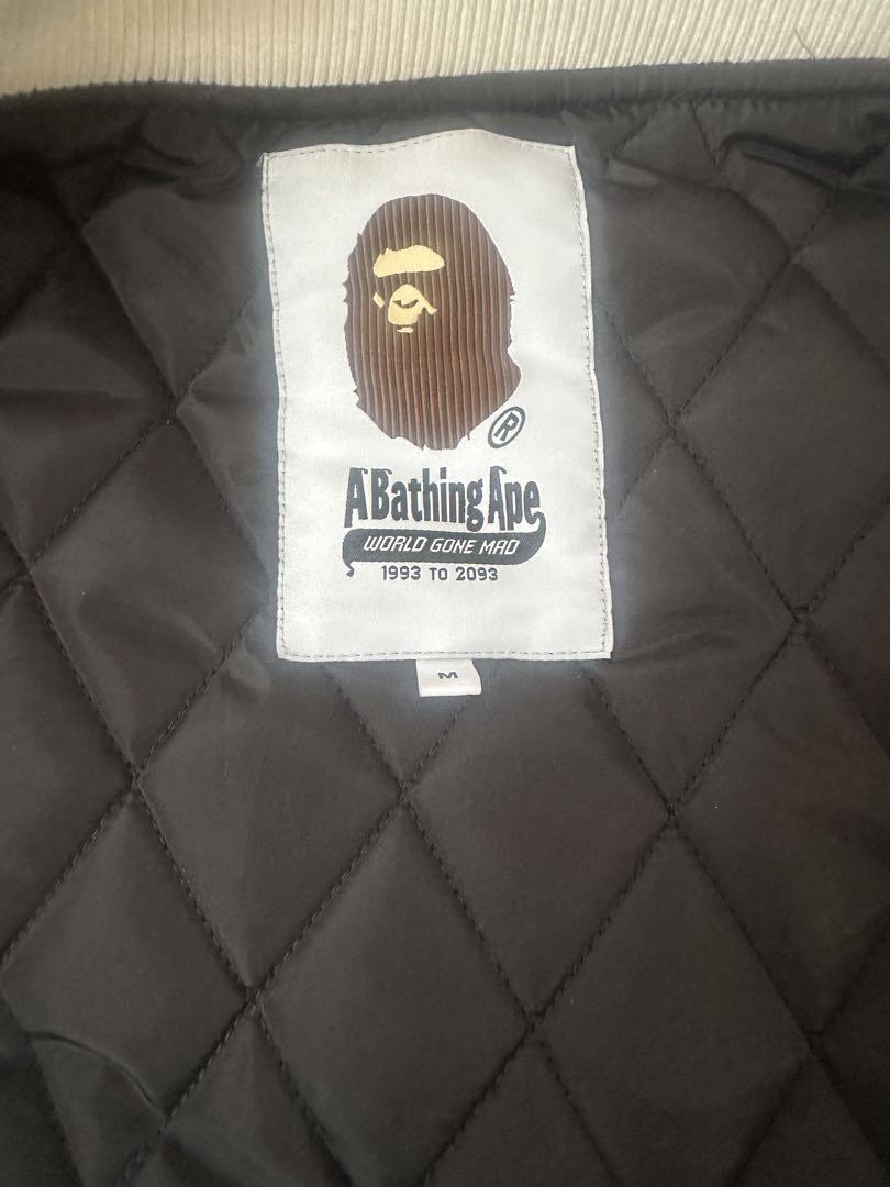 BAPE ボンバージャケット ホワイト