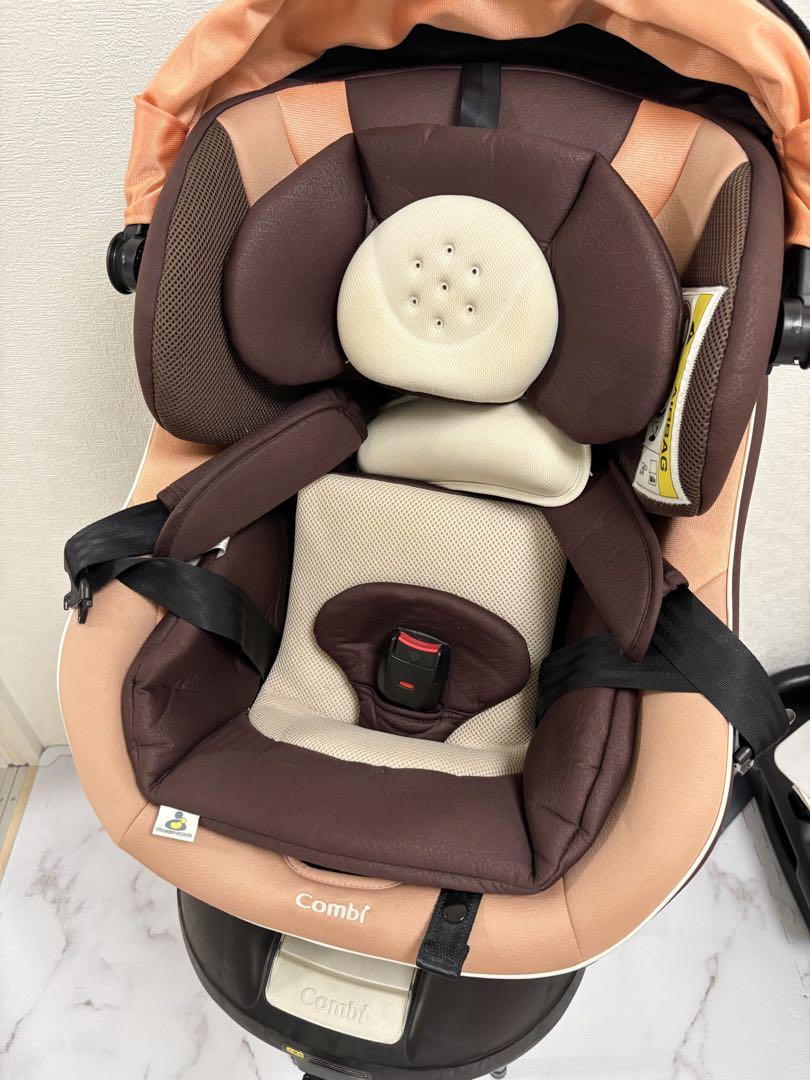 美品Combi360度回転ネルーム エッグショック NC-470◆新生児～コンビ チャイルドシート「ネルーム エッグショック」2014年1月上旬新