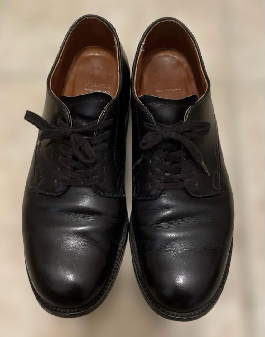 Alden オールデン 53711 プレーントゥ 379X ミリタリーラスト