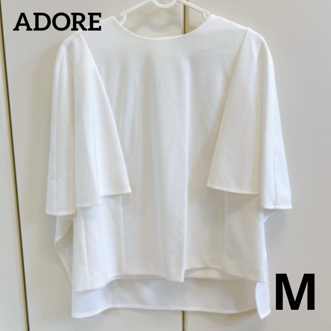 ADORE ケープスリーブブラウス　M