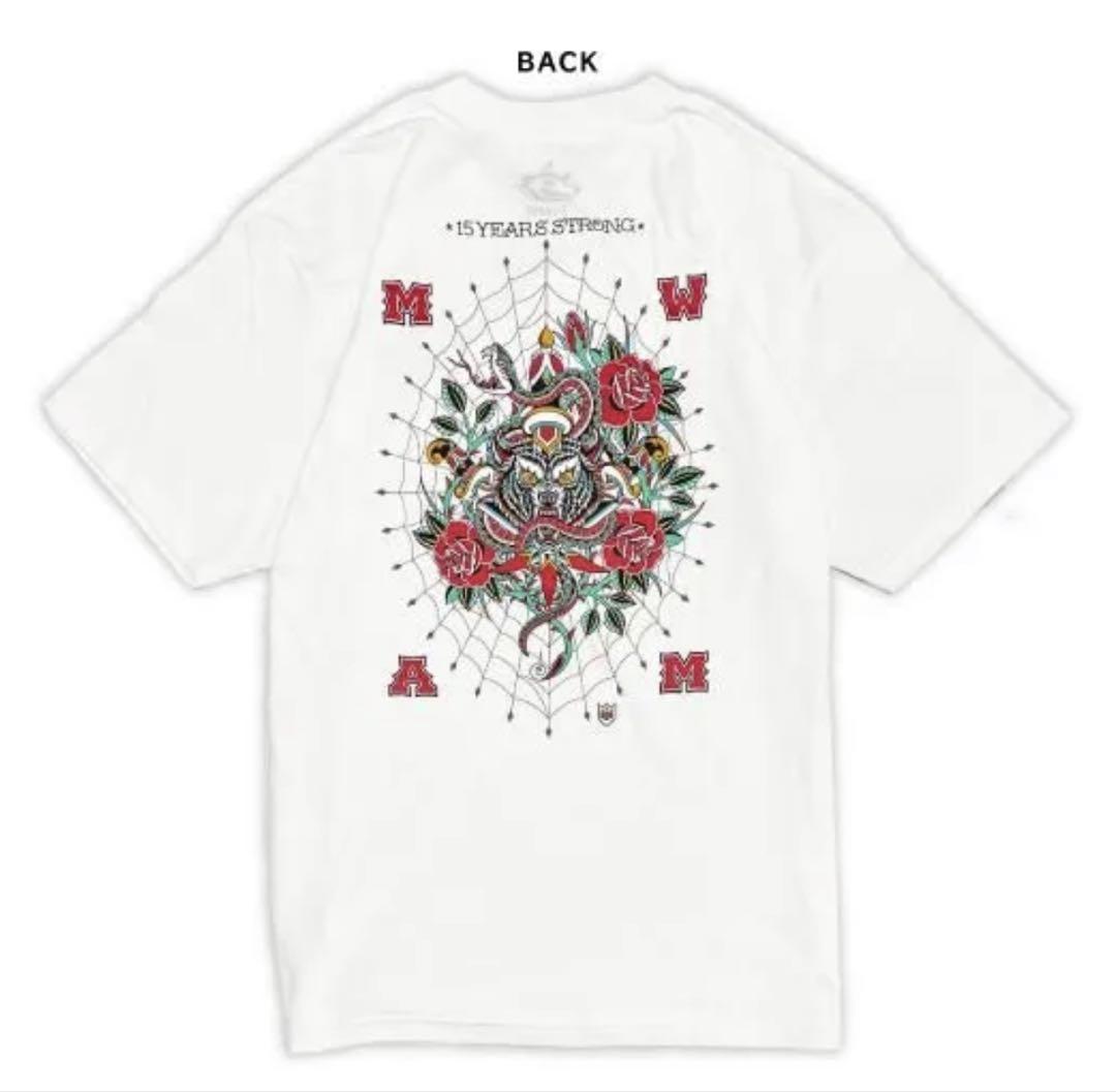【オープニング 大放出セール】 マンウィズ メルカリ - XLサイズ Hiro×MWAMコラボTシャツ Tokyo ミュージシャン