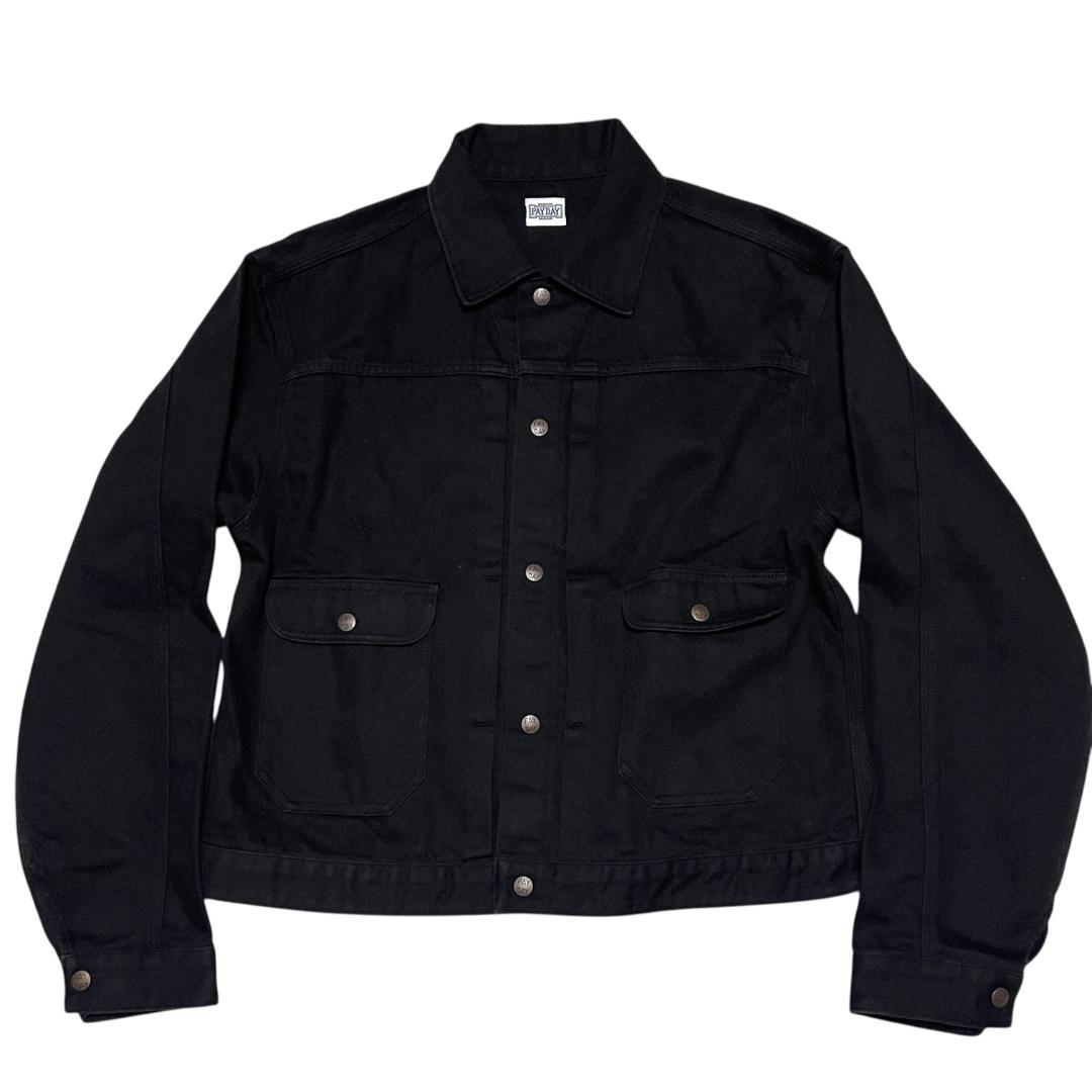 【新品】ペイデイ ブラックデニムジャケット L相当 2nd PAYDAY