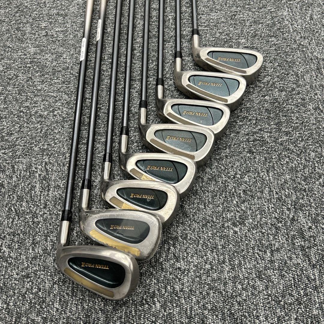 YONEX TITAN PROⅡ メンズアイアンセット　8本組