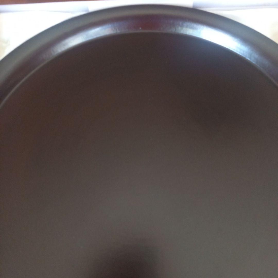 越前本漆塗り丸大盆