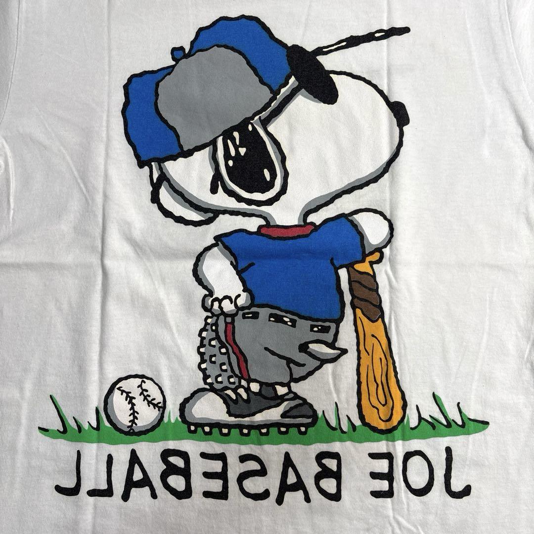 アメージングタイランド・グランドセール 80s 90s スヌーピー 両面 ベースボール Tee L joe cool - メルカリ トップス