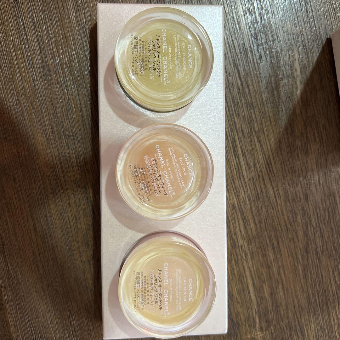 CHANEL 香水3本セット 限定品❤︎CHANEL CHANCE 香水 3個セット ギフトボックス入り
